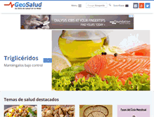 Tablet Screenshot of geosalud.com